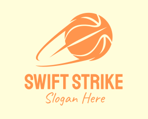 Fast Basketball Shot logo design