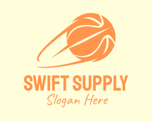 Fast Basketball Shot logo design