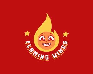 Retro Fire Restaurant logo design