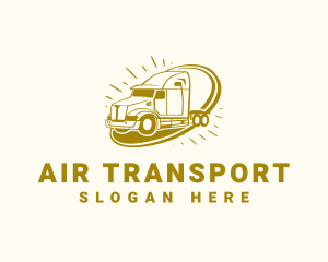 Trucking Transport Service logo design