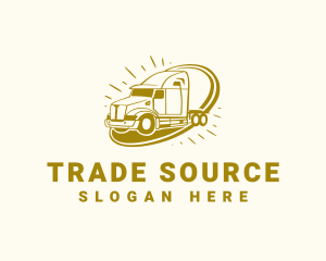 Trucking Transport Service logo design