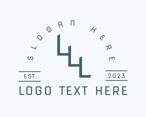 Hipster logo example 2