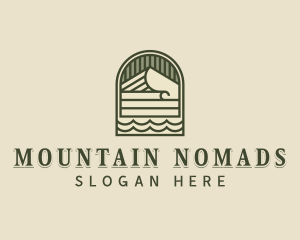 Mountain Summit Trekking logo design