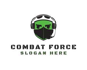 Air Force Pilot Avatar  logo design