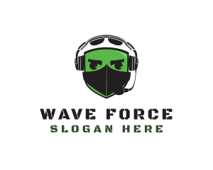 Air Force Pilot Avatar  logo design