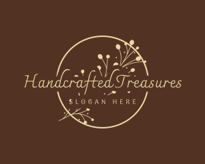 Beige Elegant Handwritten  logo