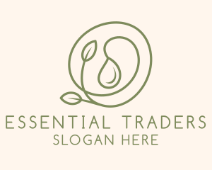 Natural Essential Oil Diffuser logo design