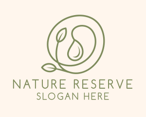 Natural Essential Oil Diffuser logo design