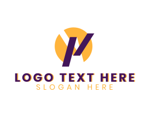 Creative Business Letter A logo