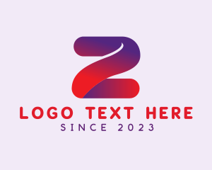 Media Gradient Letter Z logo