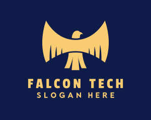 Falcon Wings Company logo design