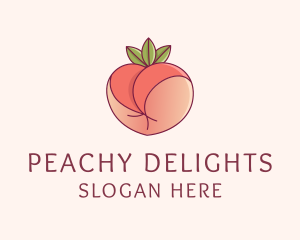 Lingerie Peach Heart logo