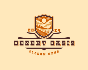 Western Desert Canyon logo design