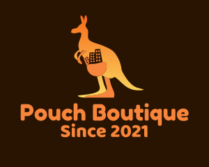 Kangaroo Pouch Apartment logo design