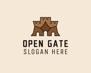 Medieval Castle Gateway  logo