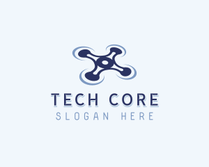 CCTV Drone Tech logo design