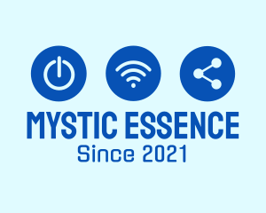 Digital Tech Symbols logo design