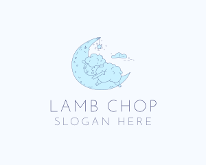 Sheep Lamb Moon  logo