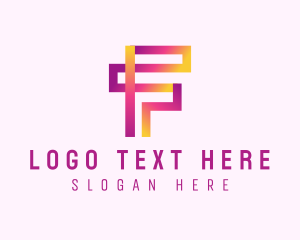 Business Startup Letter F logo