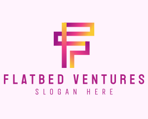 Business Startup Letter F logo design