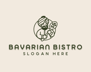 Turban Bistro Gourmet logo design