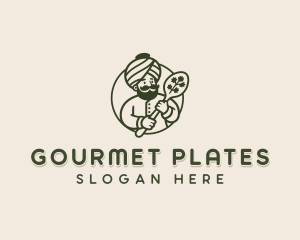 Turban Bistro Gourmet logo design