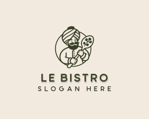 Turban Bistro Gourmet logo design