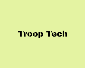 Army Military Text Font logo