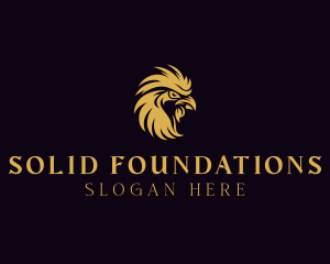 Golden Eagle Animal logo