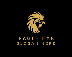 Golden Eagle Animal logo design