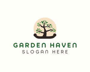 Bonsai Tree Garden logo design