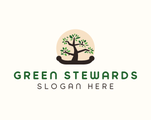 Bonsai Tree Garden logo design