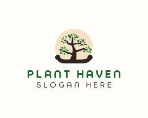 Bonsai Tree Garden logo design