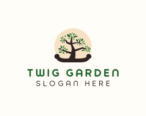 Bonsai Tree Garden logo design