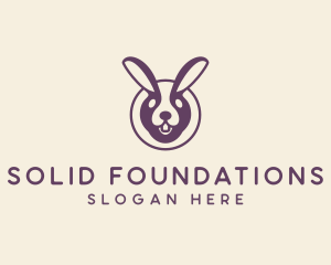Wild Rabbit Animal  Logo