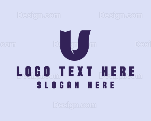 Generic Business Letter U Logo