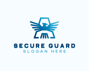 Eagle Security Letter A Logo
