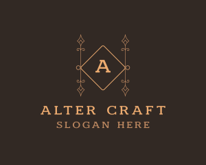 Luxurious Ornate Boutique logo design