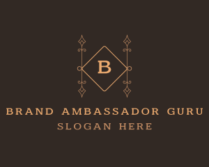 Luxurious Ornate Boutique logo design