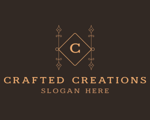 Luxurious Ornate Boutique logo design