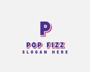 Cute Playful Pop Art logo design