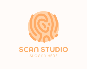 Wood Fingerprint Biometric logo