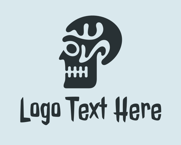 Death logo example 2