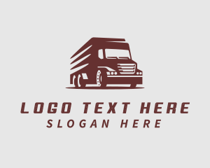 Truck Driver Transport logo