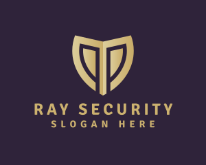 Modern Security Shield logo design