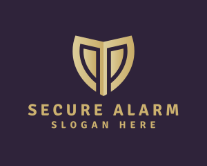 Modern Security Shield logo design