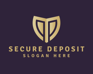 Modern Security Shield logo design