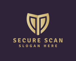 Modern Security Shield logo design