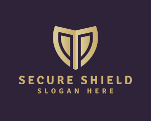 Modern Security Shield logo design