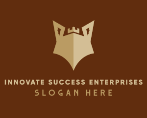 Crown Fox Enterprise logo design